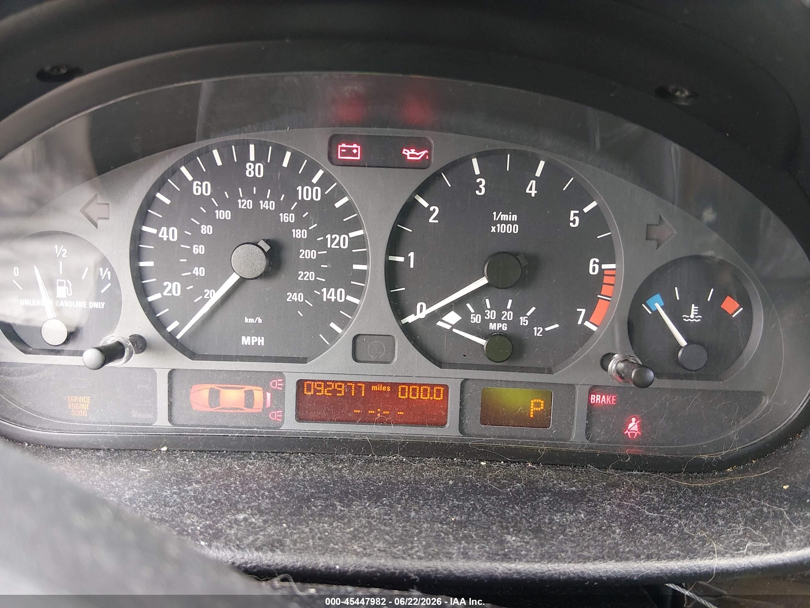 2003 Bmw 3 Series 325i Black vin: WBAET37403NJ29593