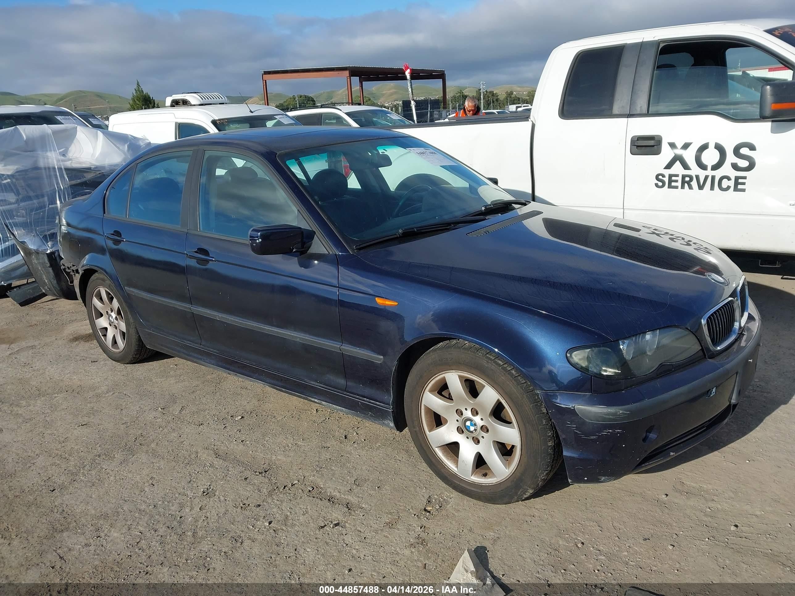2002 Bmw 325i Blue vin: WBAET37412NG77202