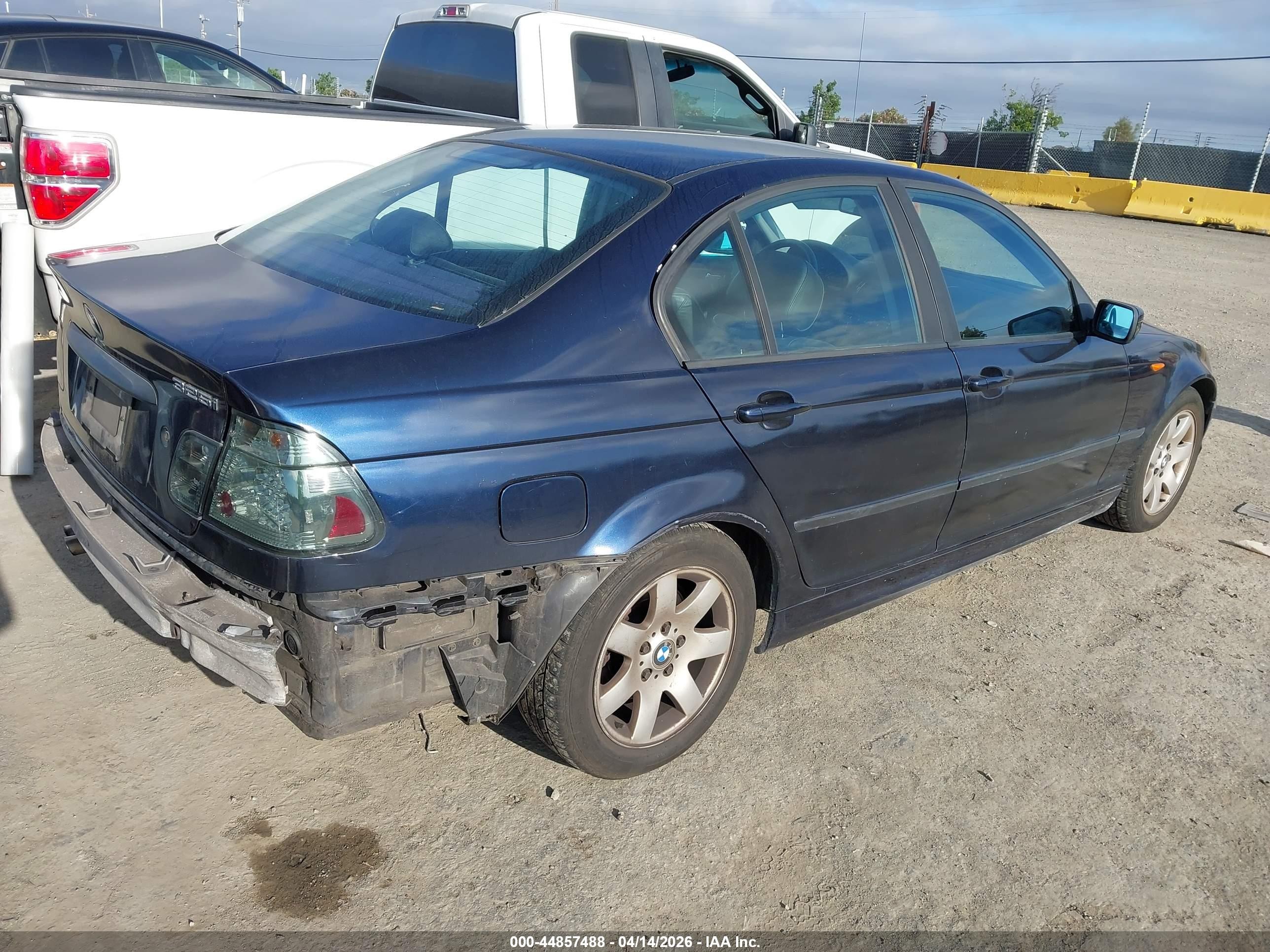 2002 Bmw 325i Blue vin: WBAET37412NG77202