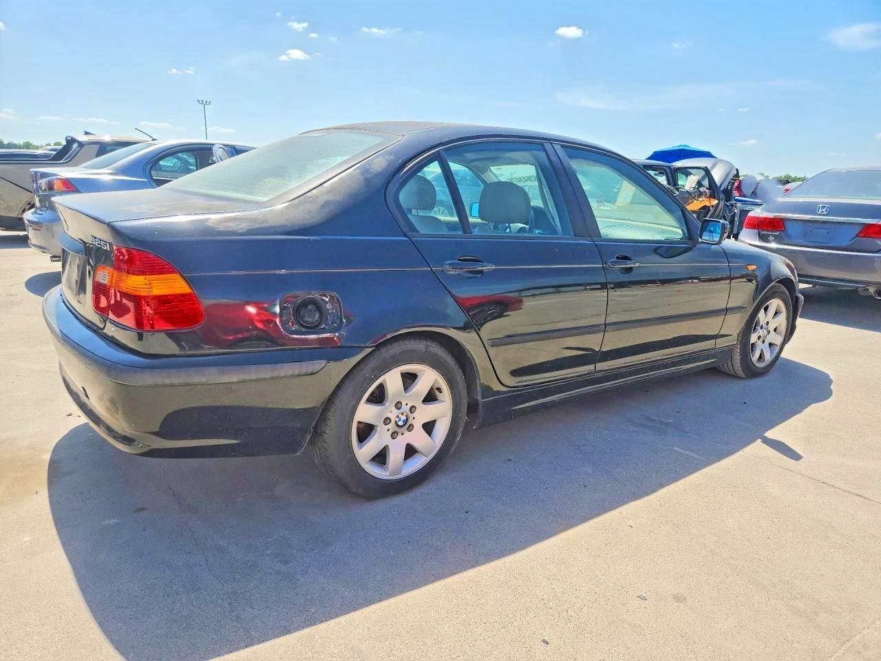 2003 Bmw 325 I Black vin: WBAET37413NJ31708