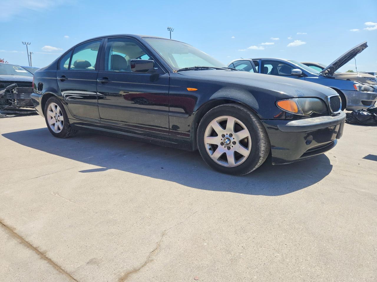 2003 Bmw 325 I Black vin: WBAET37413NJ31708