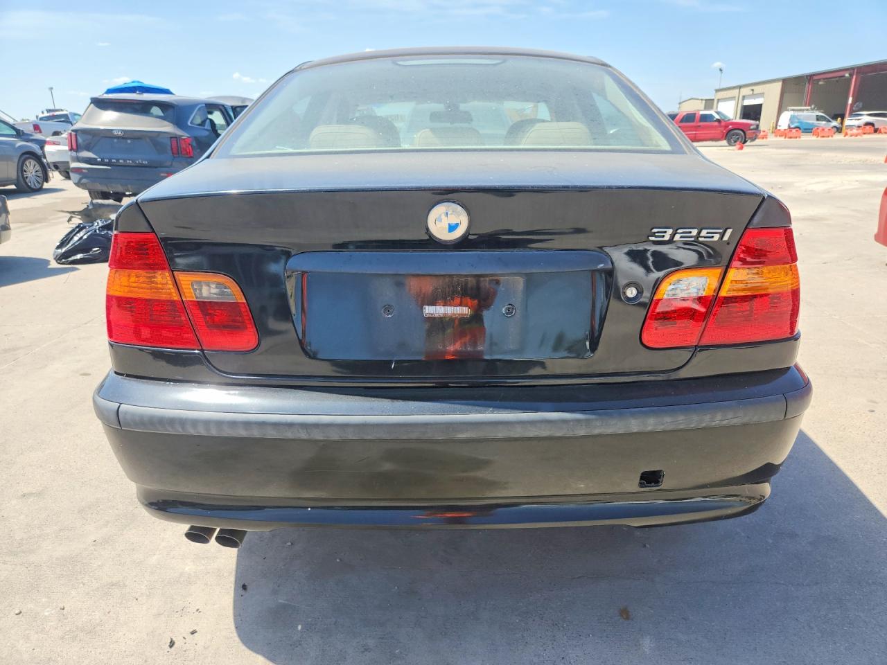 2003 Bmw 325 I Black vin: WBAET37413NJ31708