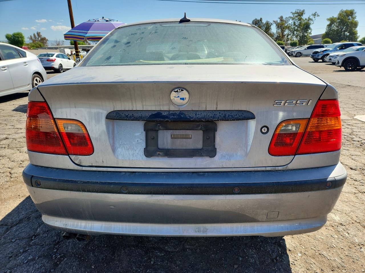 2004 Bmw 325 I Gray vin: WBAET37414NJ46095