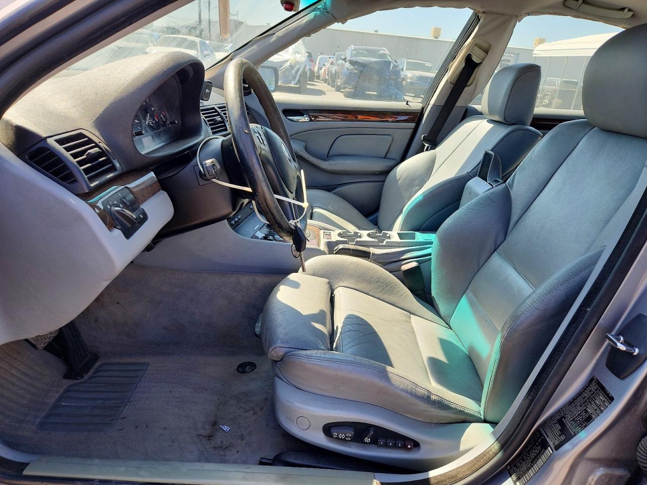 2004 Bmw 325 I Gray vin: WBAET37414NJ46095