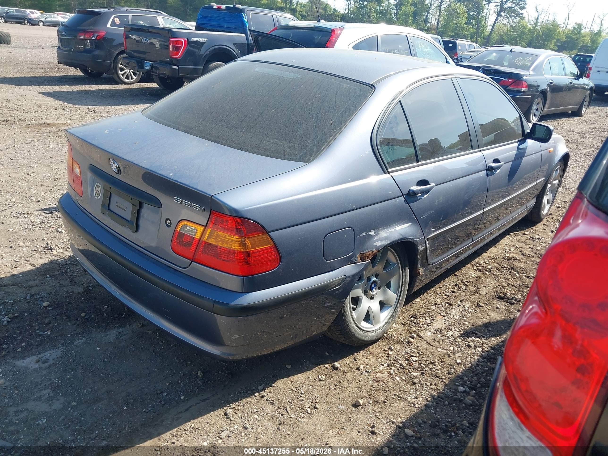 2005 Bmw 325i   Blue vin: WBAET37415NJ90535