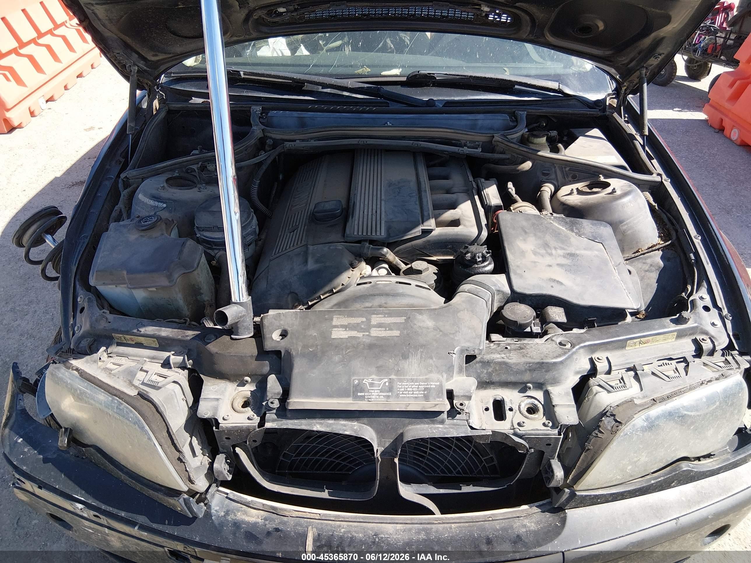 2002 Bmw 325i   Black vin: WBAET37422NG78195