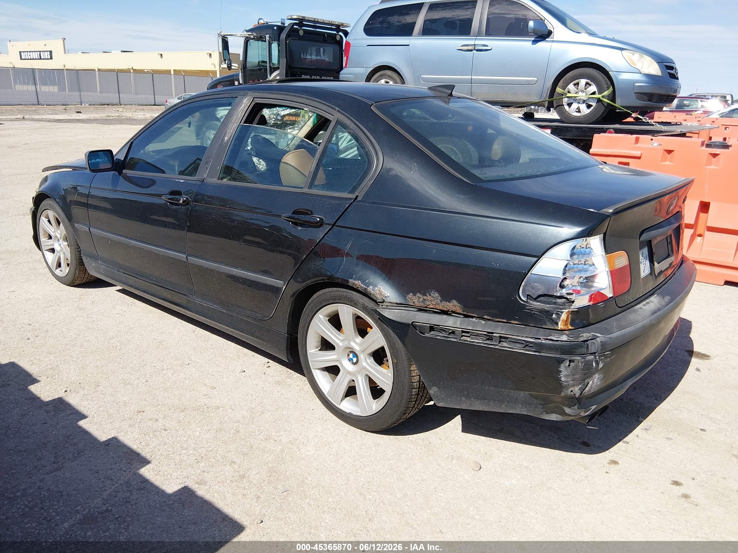 2002 Bmw 325i   Black vin: WBAET37422NG78195