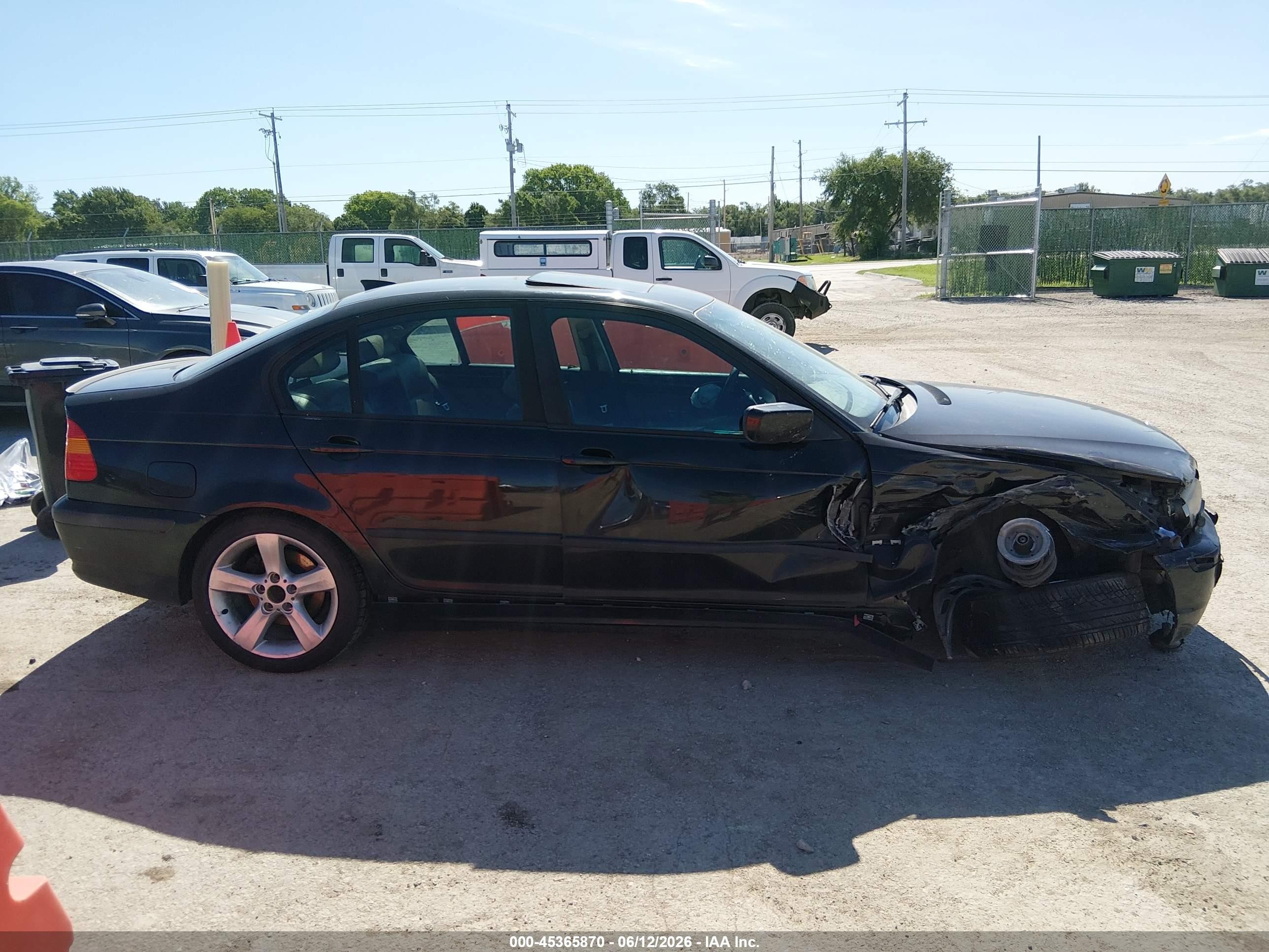 2002 Bmw 325i   Black vin: WBAET37422NG78195