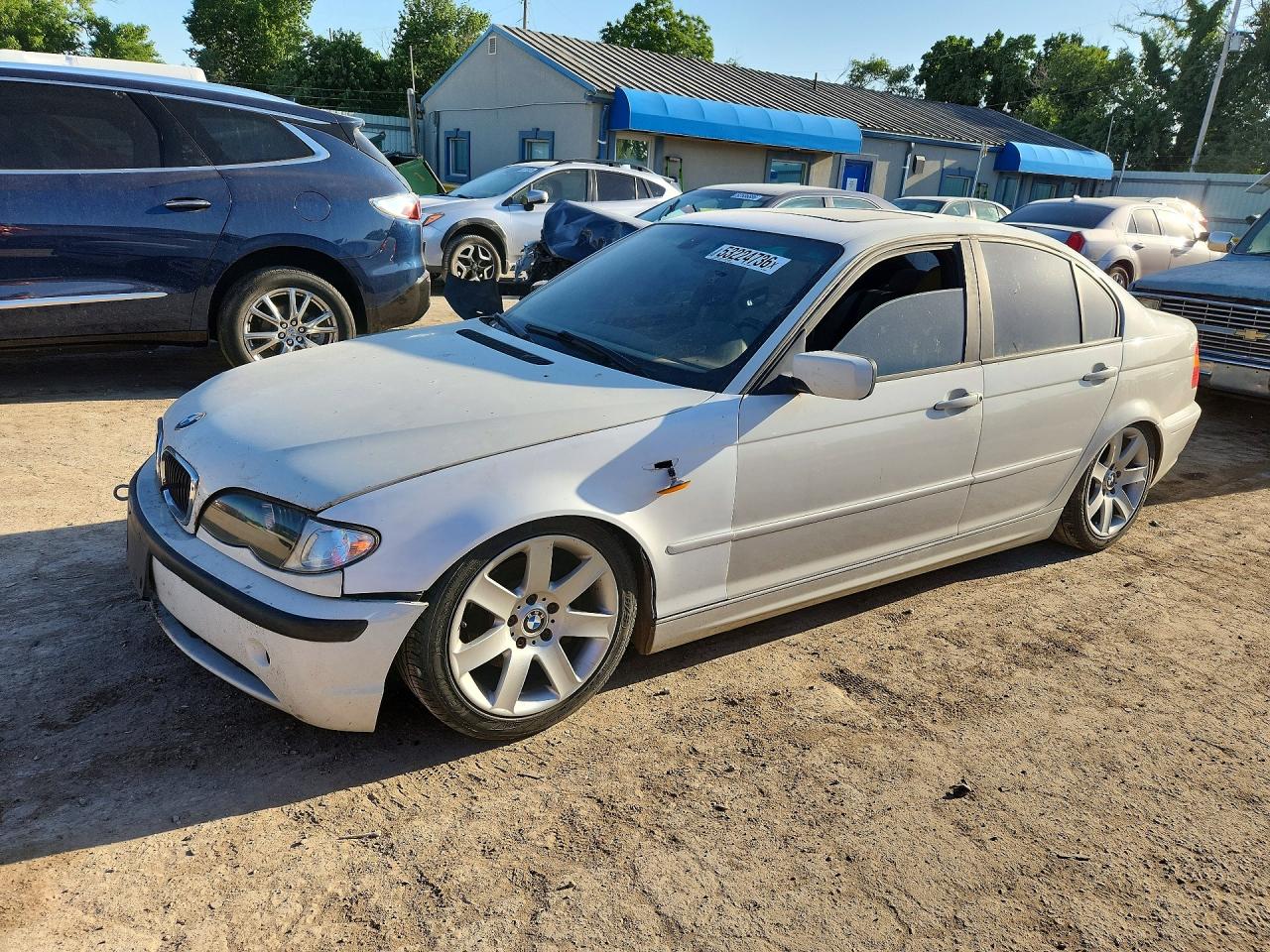2005 Bmw 325 I Белый vin: WBAET37425NJ85442