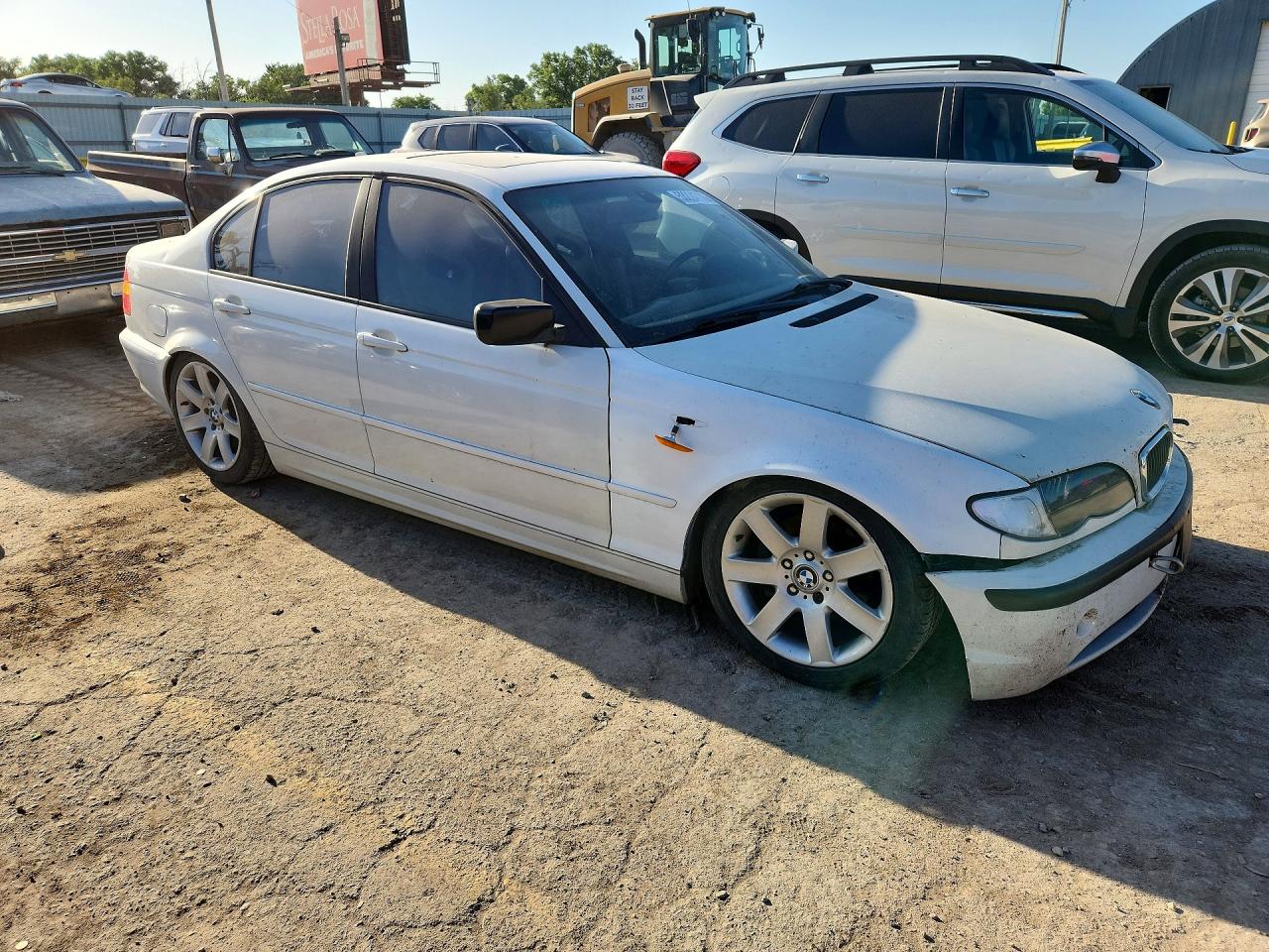 2005 Bmw 325 I Белый vin: WBAET37425NJ85442