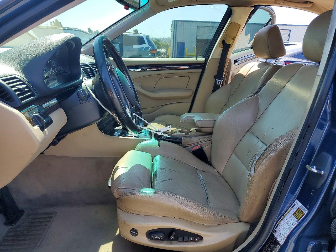 2005 Bmw 325 I Blue vin: WBAET37425NJ87255