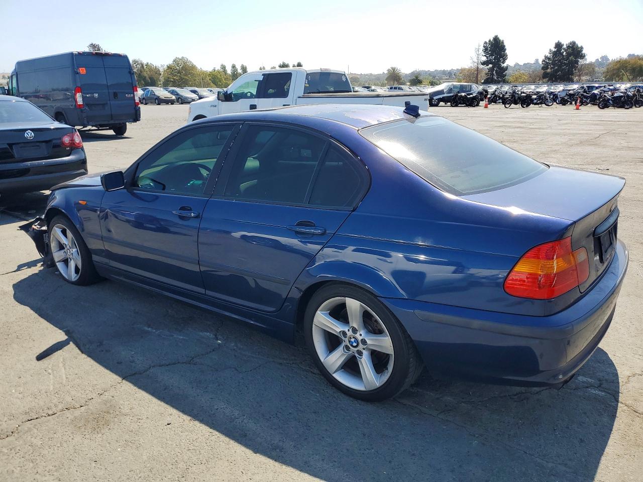 2005 Bmw 325 I Blue vin: WBAET37425NJ87255