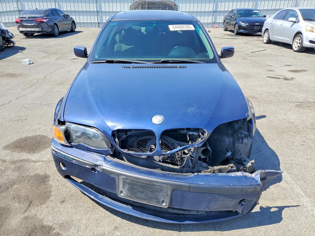 2005 Bmw 325 I Blue vin: WBAET37425NJ87255