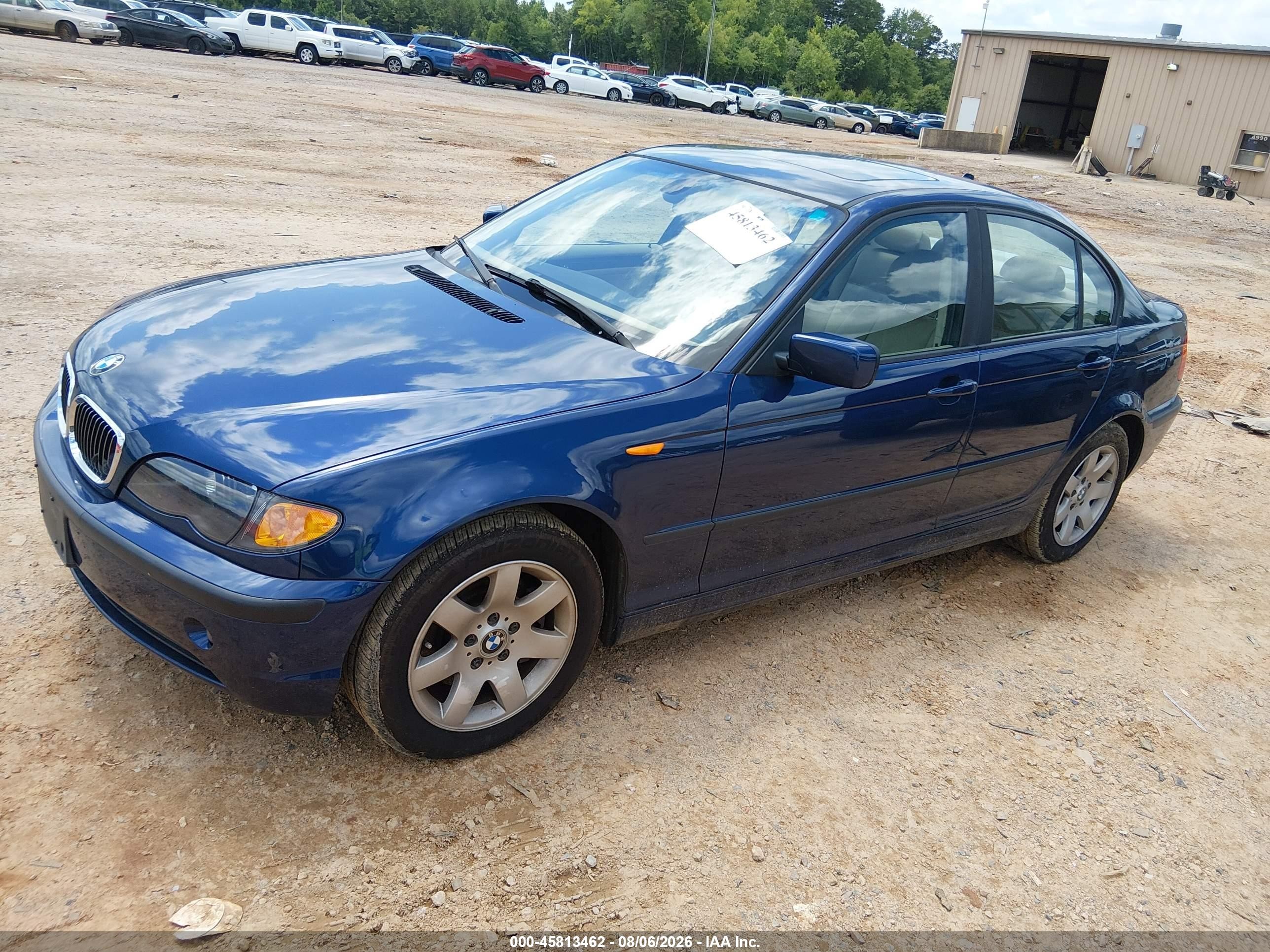 2004 Bmw 325i   Blue vin: WBAET37434NJ82368