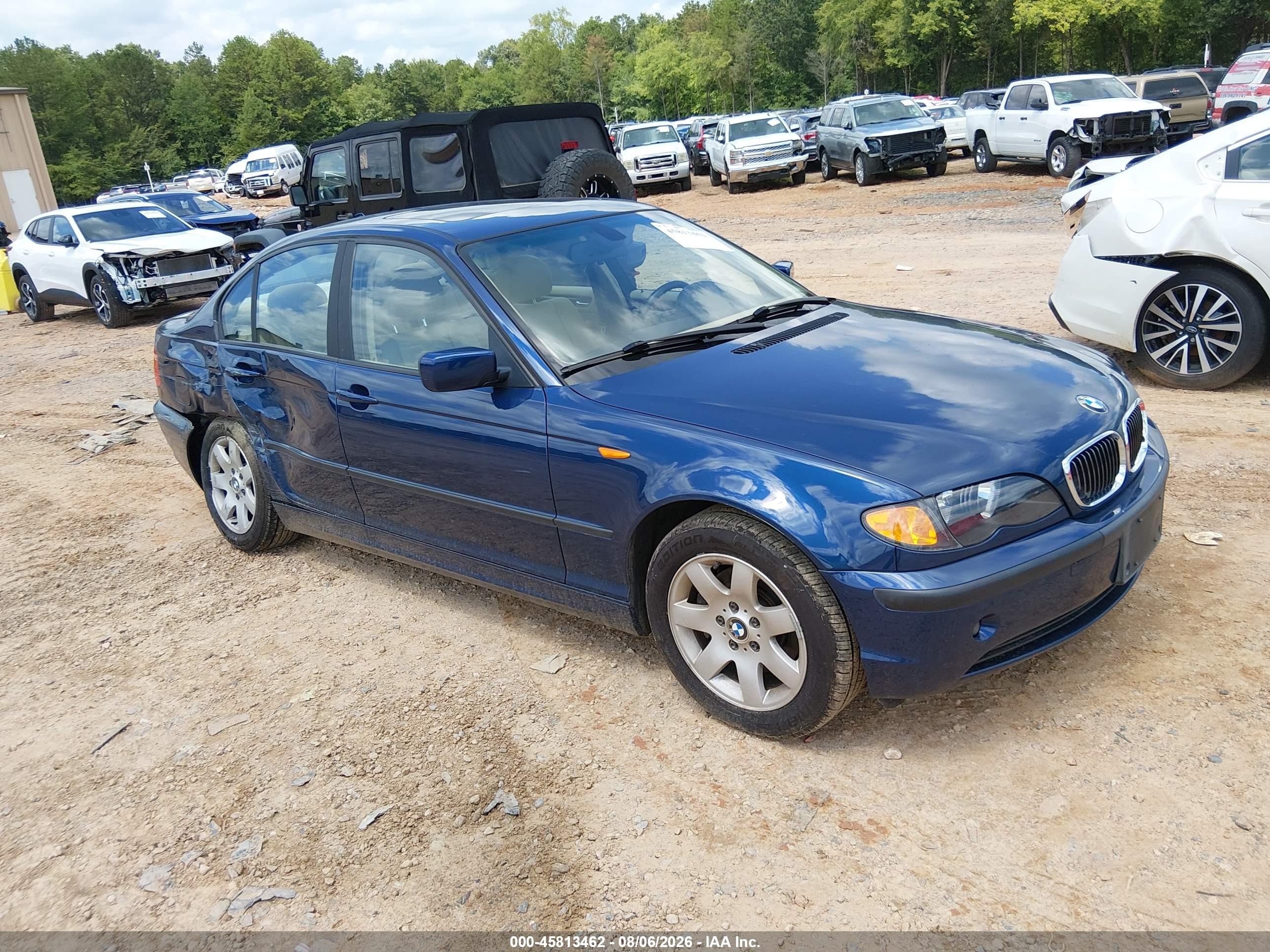 2004 Bmw 325i   Blue vin: WBAET37434NJ82368