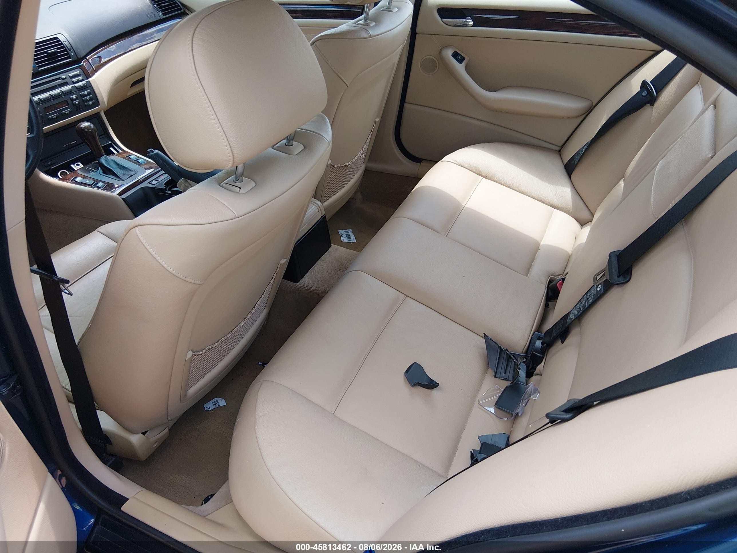 2004 Bmw 325i   Blue vin: WBAET37434NJ82368