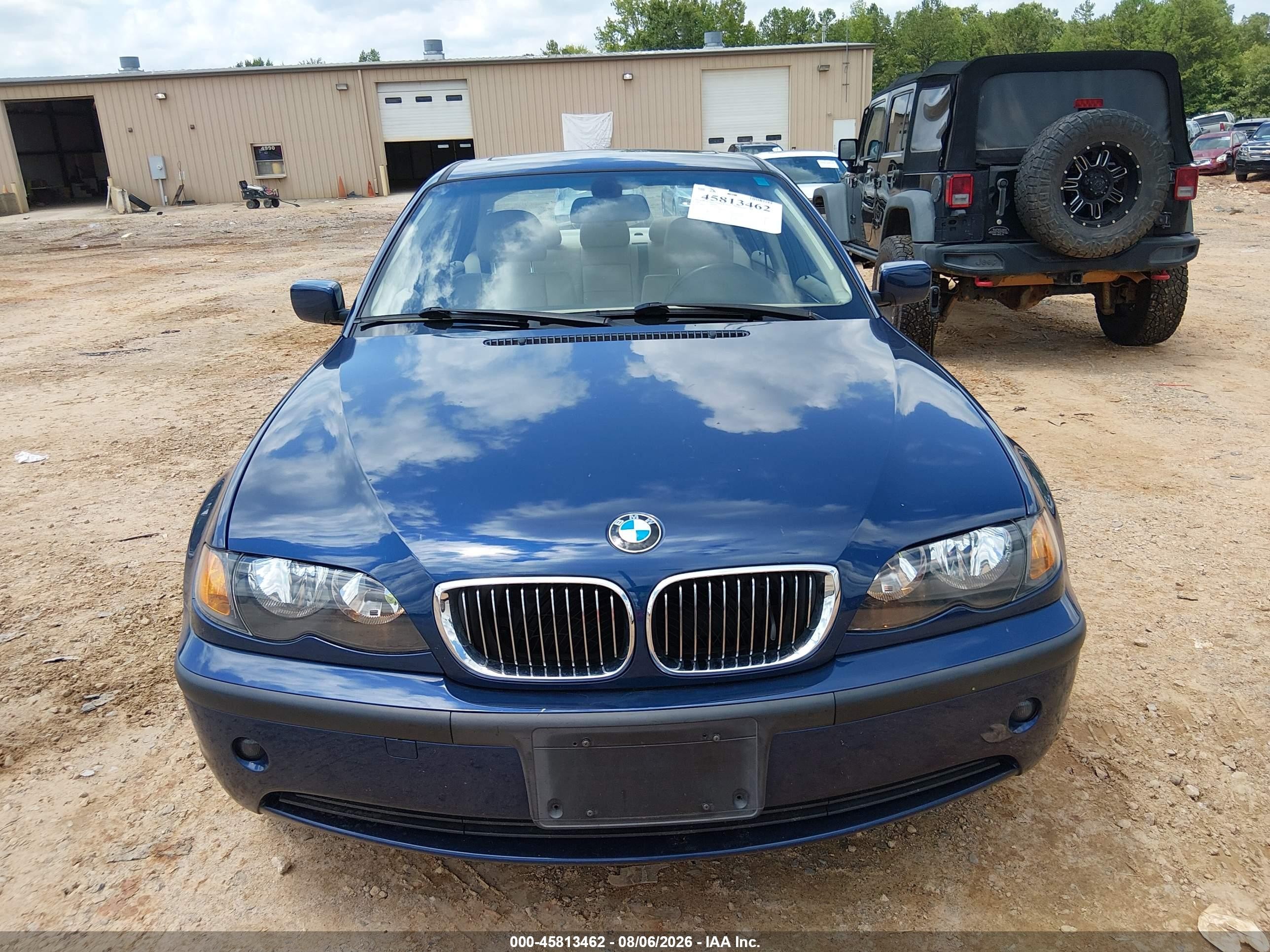 2004 Bmw 325i   Blue vin: WBAET37434NJ82368