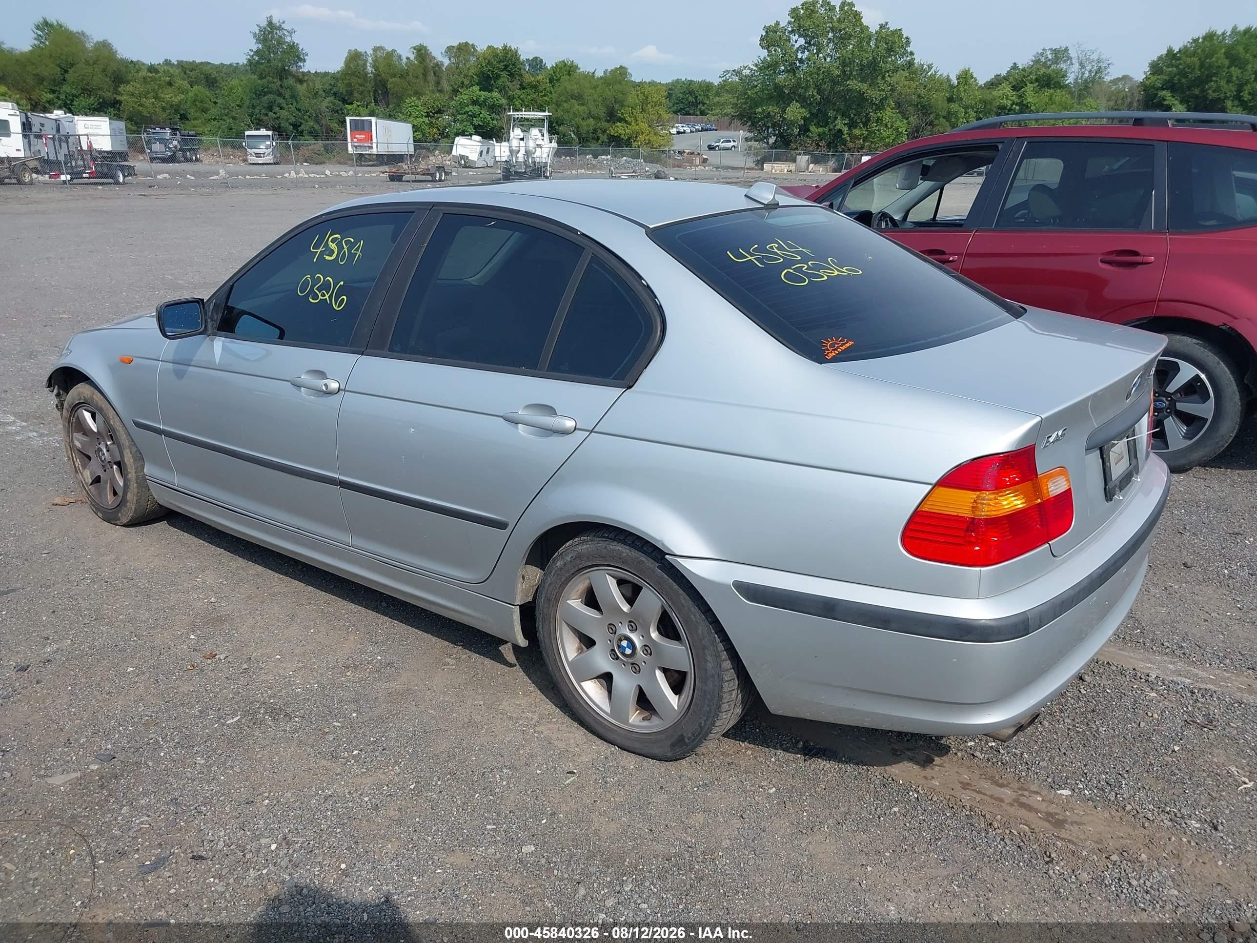 2005 Bmw 325i   Silver vin: WBAET37445NJ86219