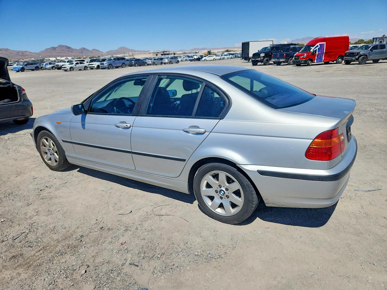 2003 Bmw 325 I Silver vin: WBAET37453NJ34952