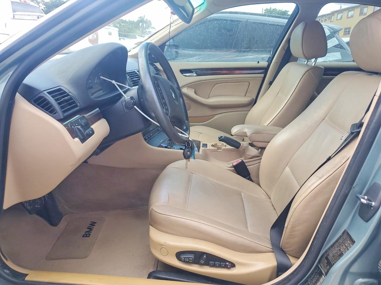 2004 Bmw 325 I Green vin: WBAET37454NJ42387