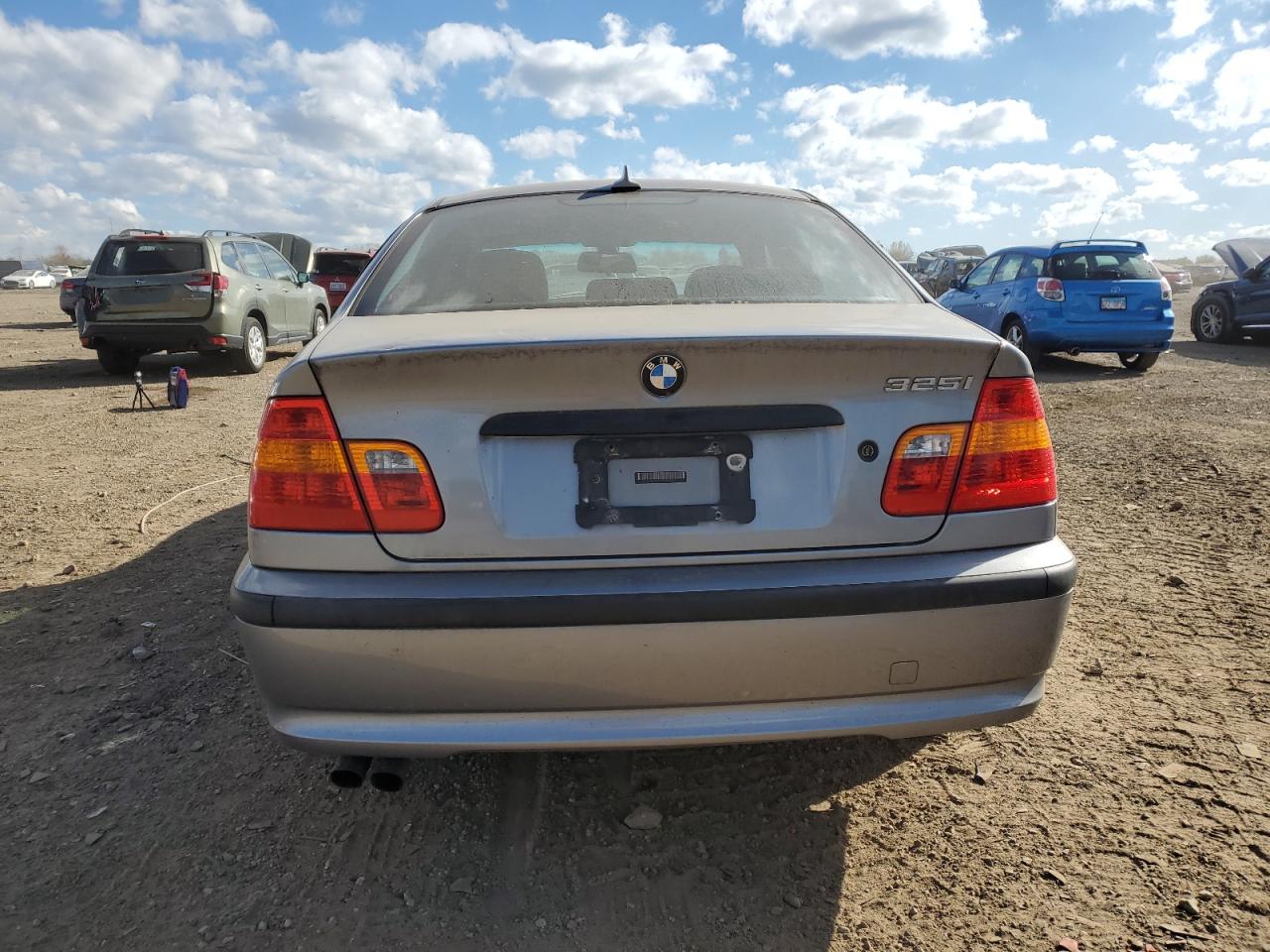2004 Bmw 325 I Gray vin: WBAET37454NJ82162