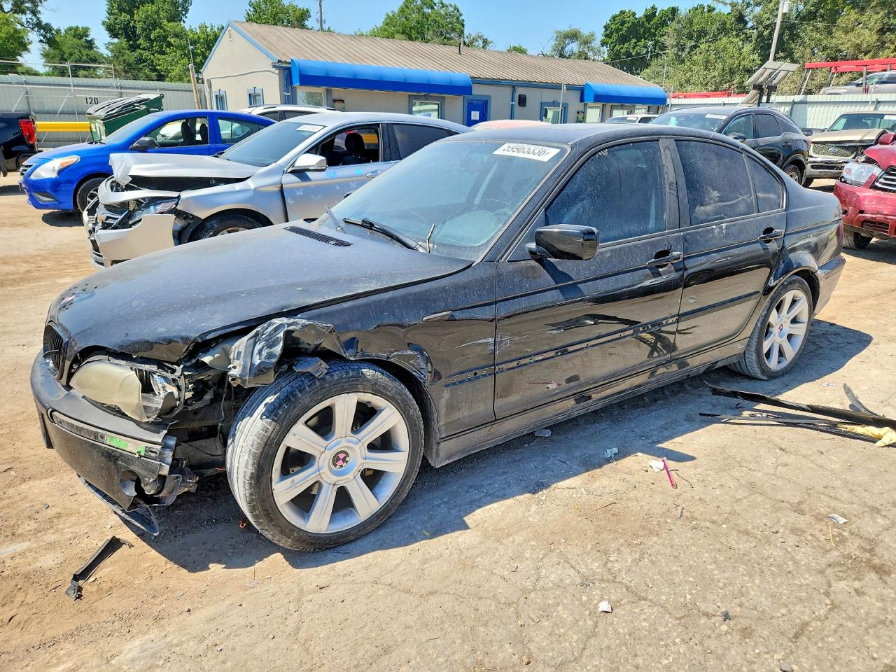 2002 Bmw 325 I Gray vin: WBAET37462NG76353