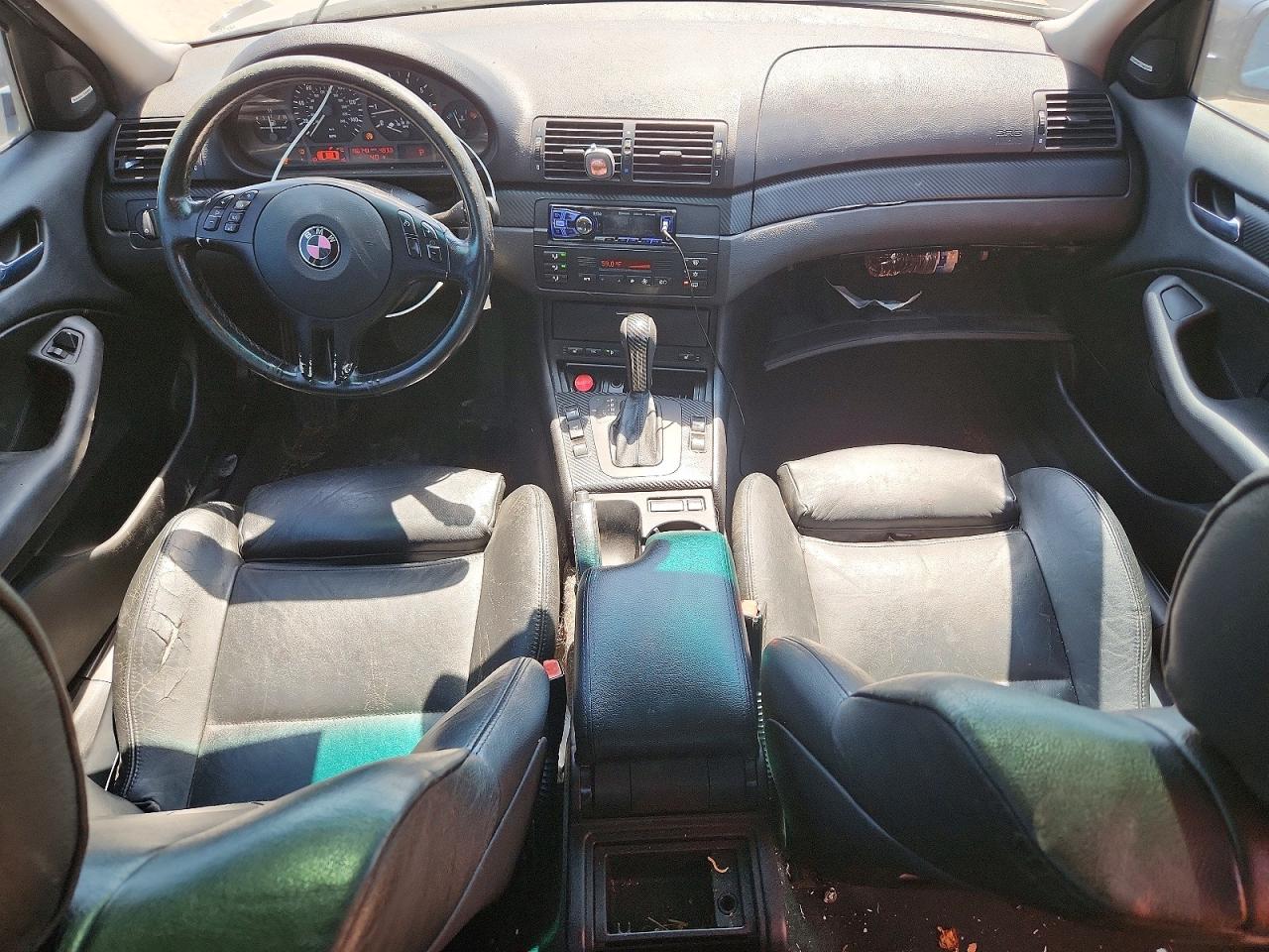 2002 Bmw 325 I Gray vin: WBAET37462NG76353