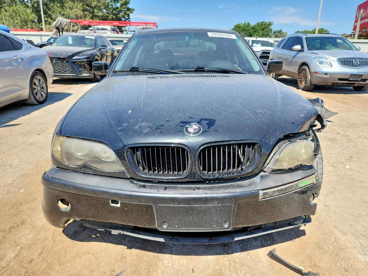 2002 Bmw 325 I Gray vin: WBAET37462NG76353