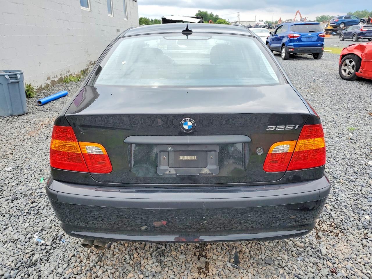 2004 Bmw 325 I Black vin: WBAET37464NH05997