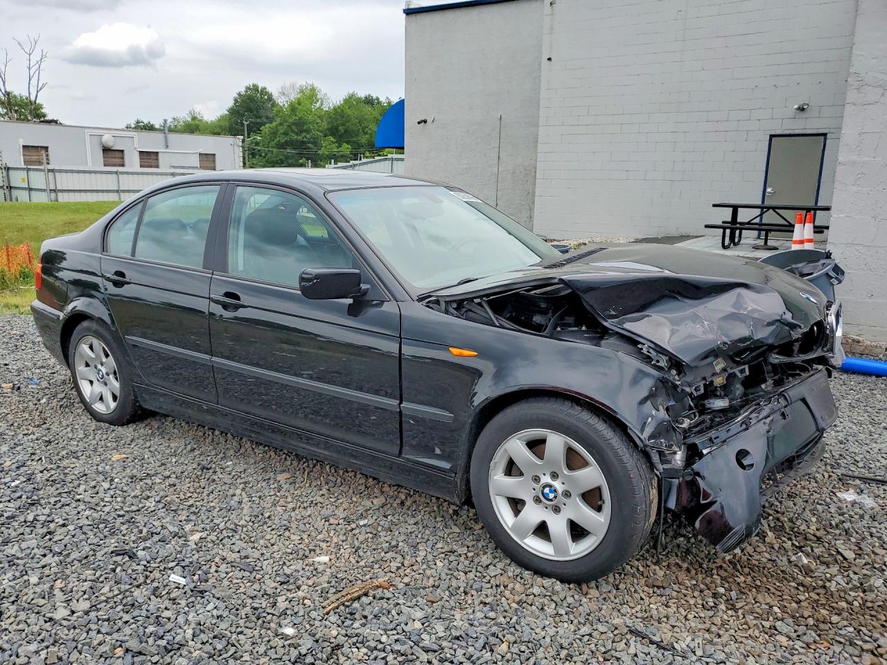 2004 Bmw 325 I Black vin: WBAET37464NH05997