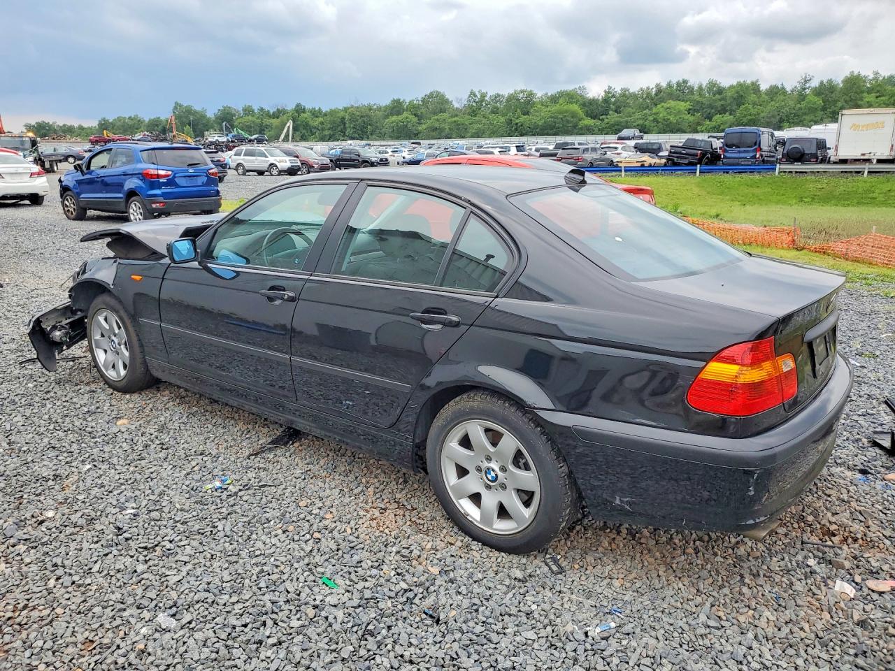 2004 Bmw 325 I Black vin: WBAET37464NH05997