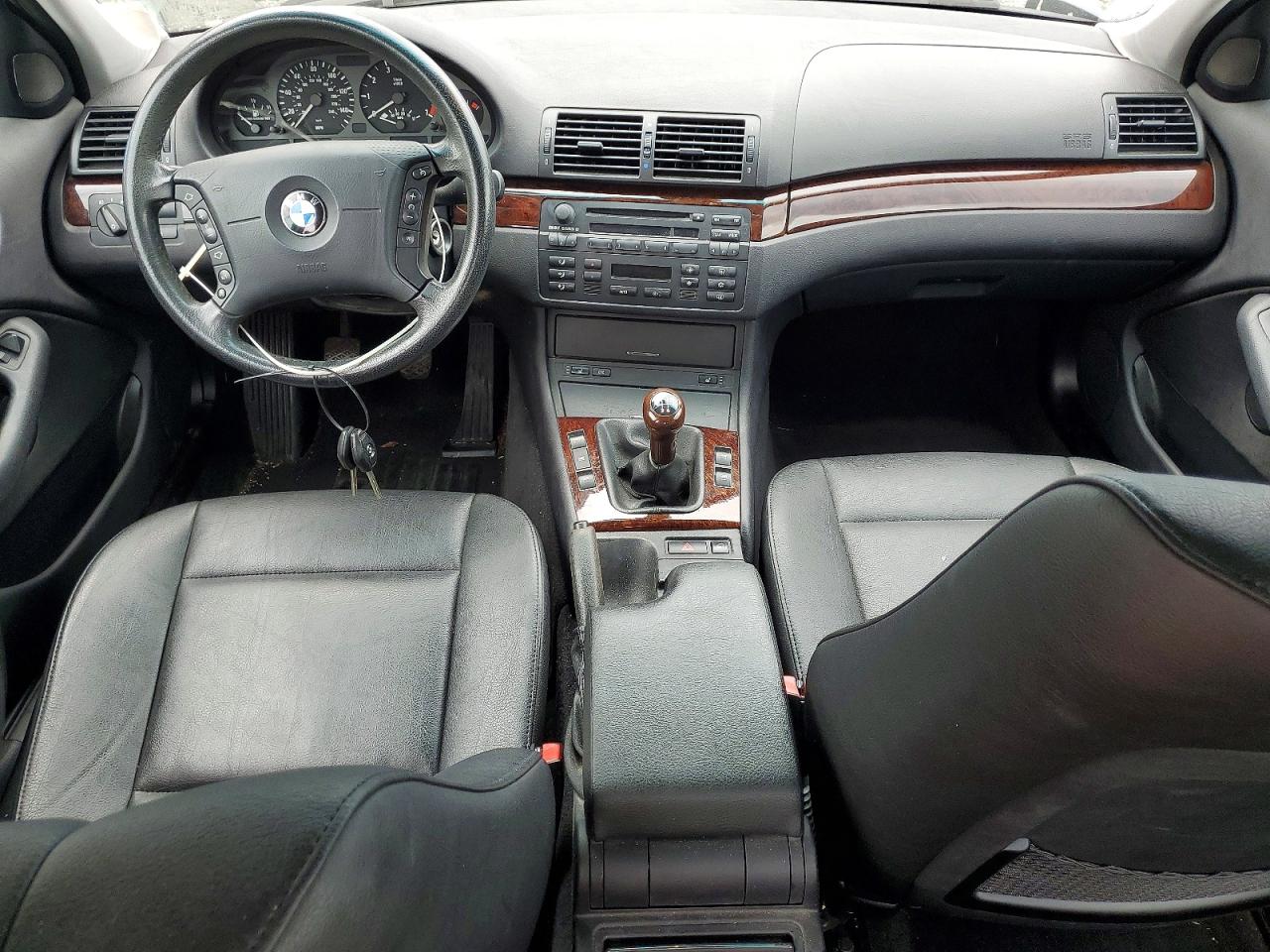 2004 Bmw 325 I Black vin: WBAET37464NH05997
