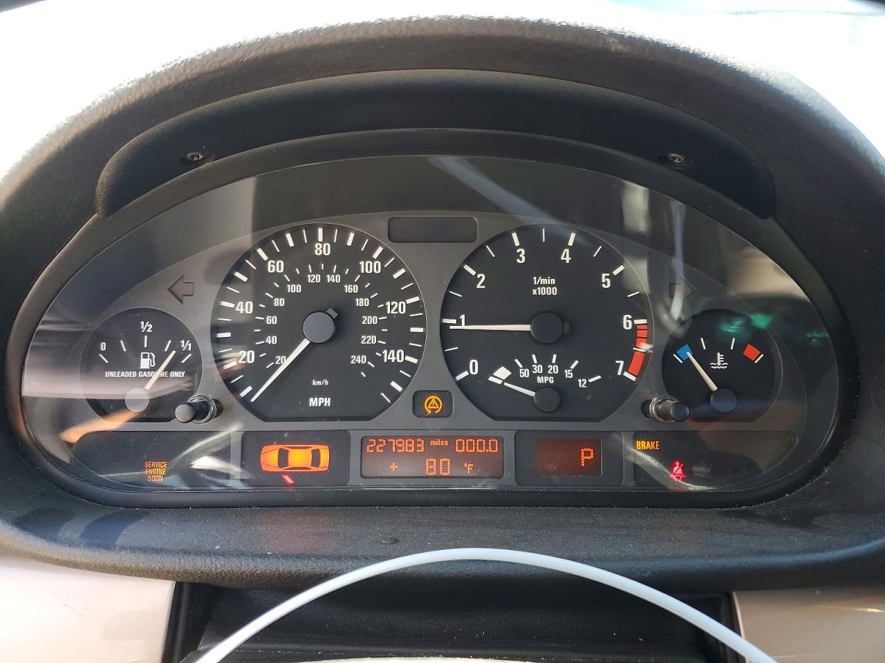 2002 Bmw 325 I Blue vin: WBAET37472NG84929