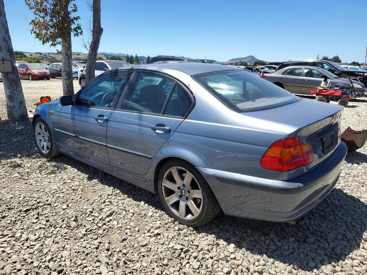 2002 Bmw 325 I Blue vin: WBAET37472NG84929