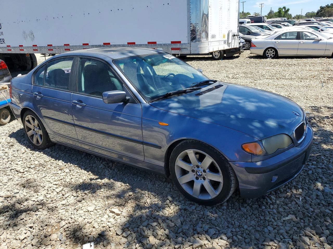 2002 Bmw 325 I Blue vin: WBAET37472NG84929