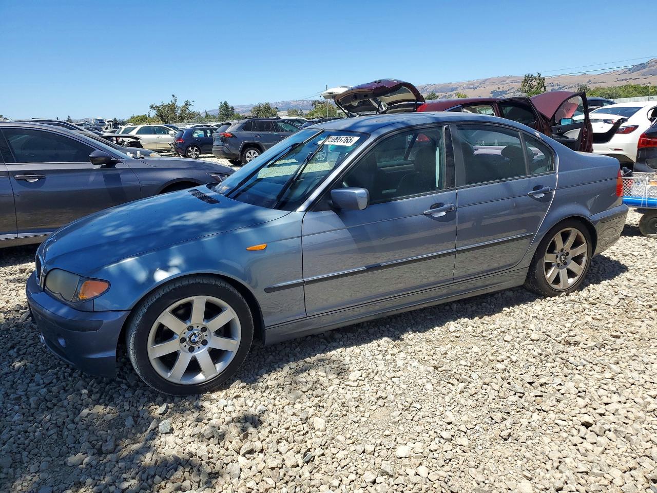 2002 Bmw 325 I Blue vin: WBAET37472NG84929