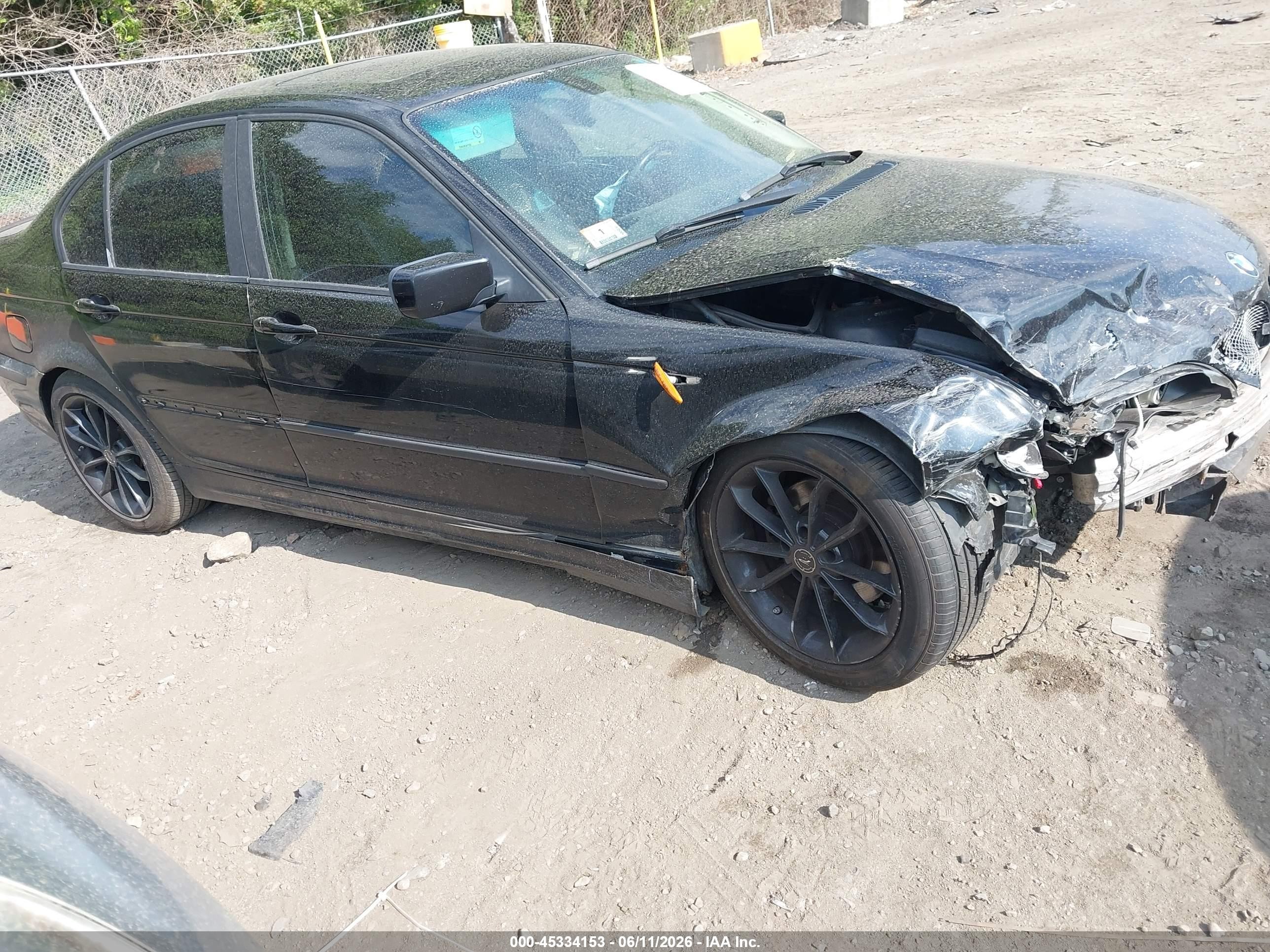 2002 Bmw 325i   Черный vin: WBAET37472NH02233