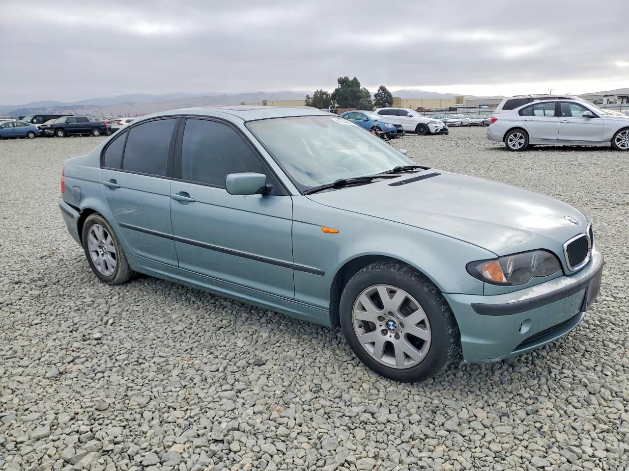 2003 Bmw 325 I Blue vin: WBAET37483NJ26344
