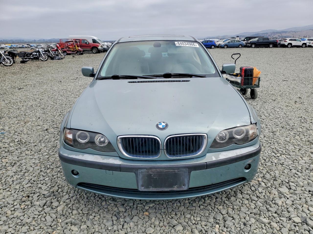 2003 Bmw 325 I Blue vin: WBAET37483NJ26344