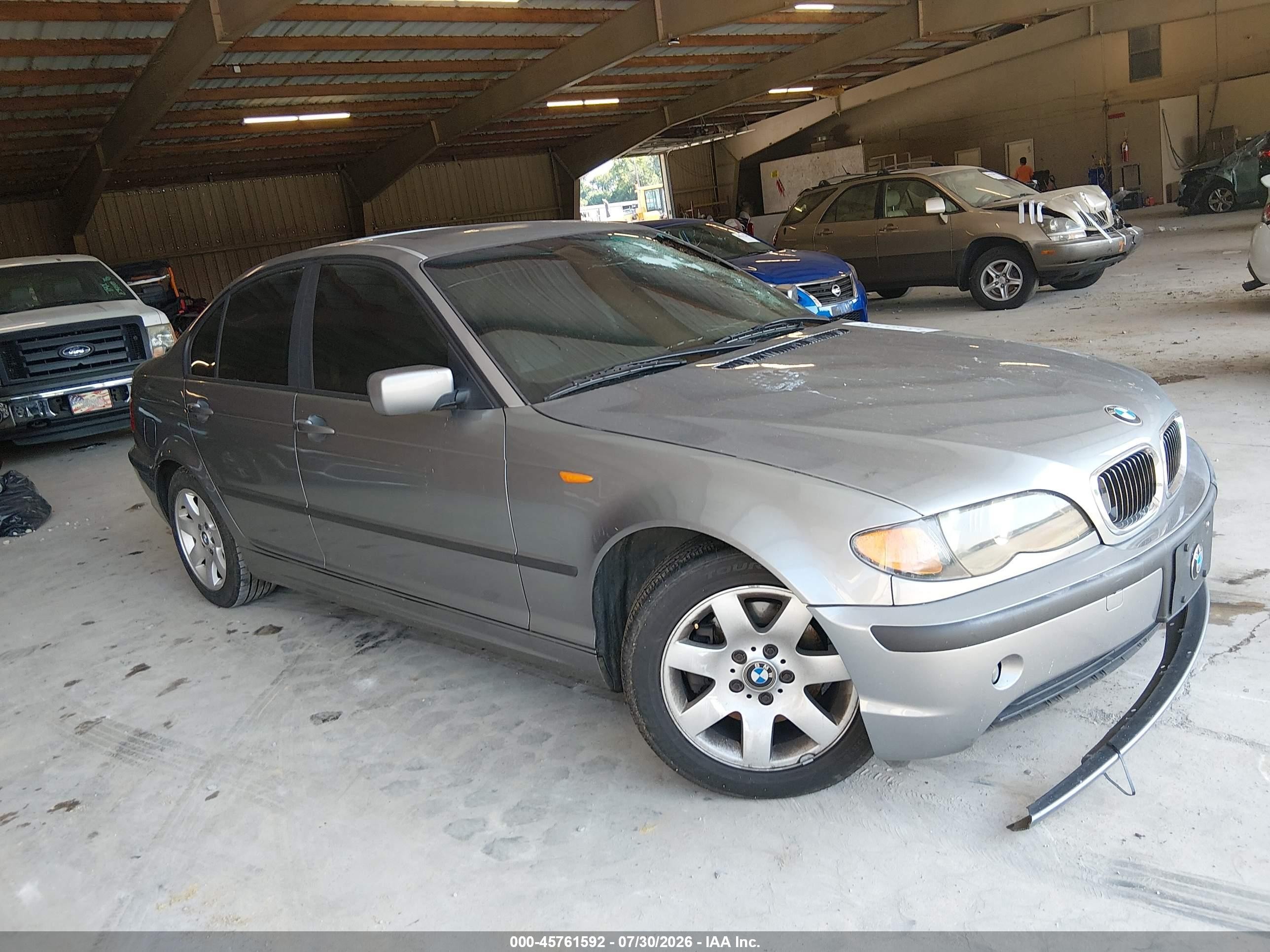 2005 Bmw 325i   Silver vin: WBAET37485NJ86143