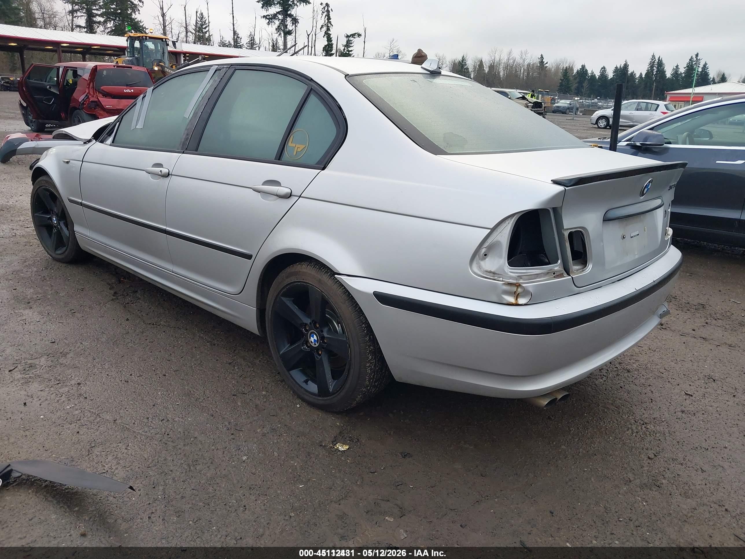 2005 Bmw 325i   Silver vin: WBAET37485NJ87891