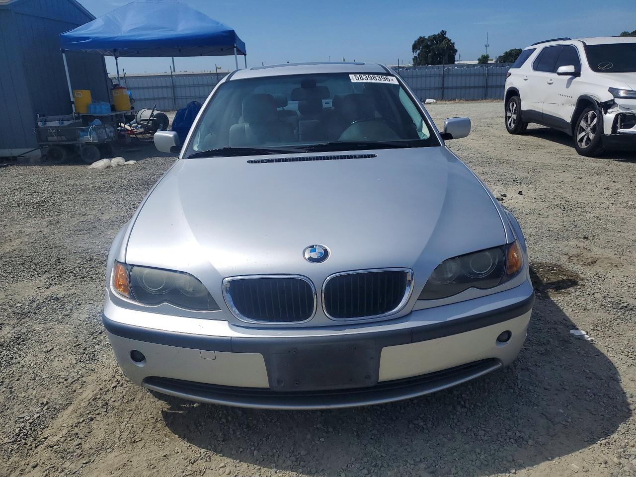 2005 Bmw 325 I Silver vin: WBAET374X5NJ90971