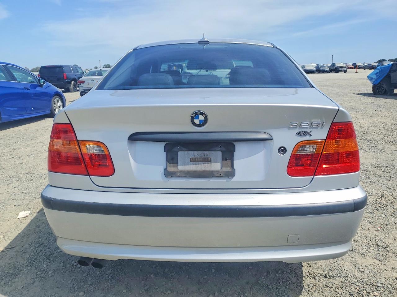 2005 Bmw 325 I Silver vin: WBAET374X5NJ90971