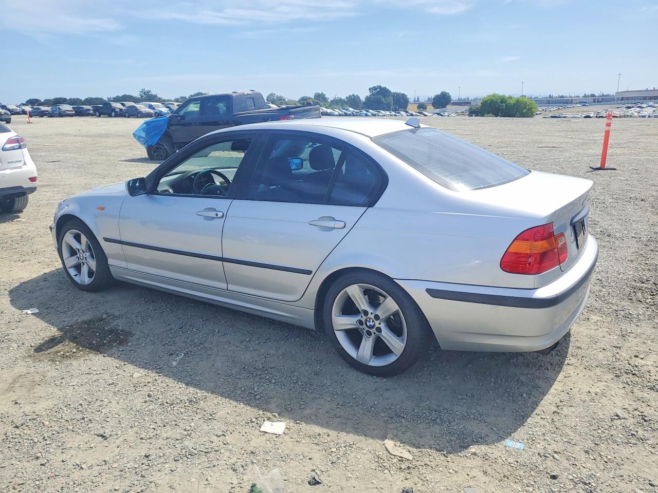 2005 Bmw 325 I Silver vin: WBAET374X5NJ90971
