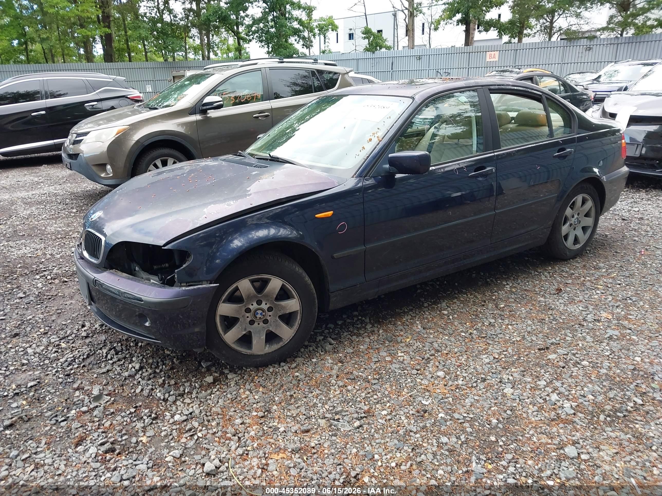2005 Bmw 325xi   Dark Blue vin: WBAEU33405PF63641