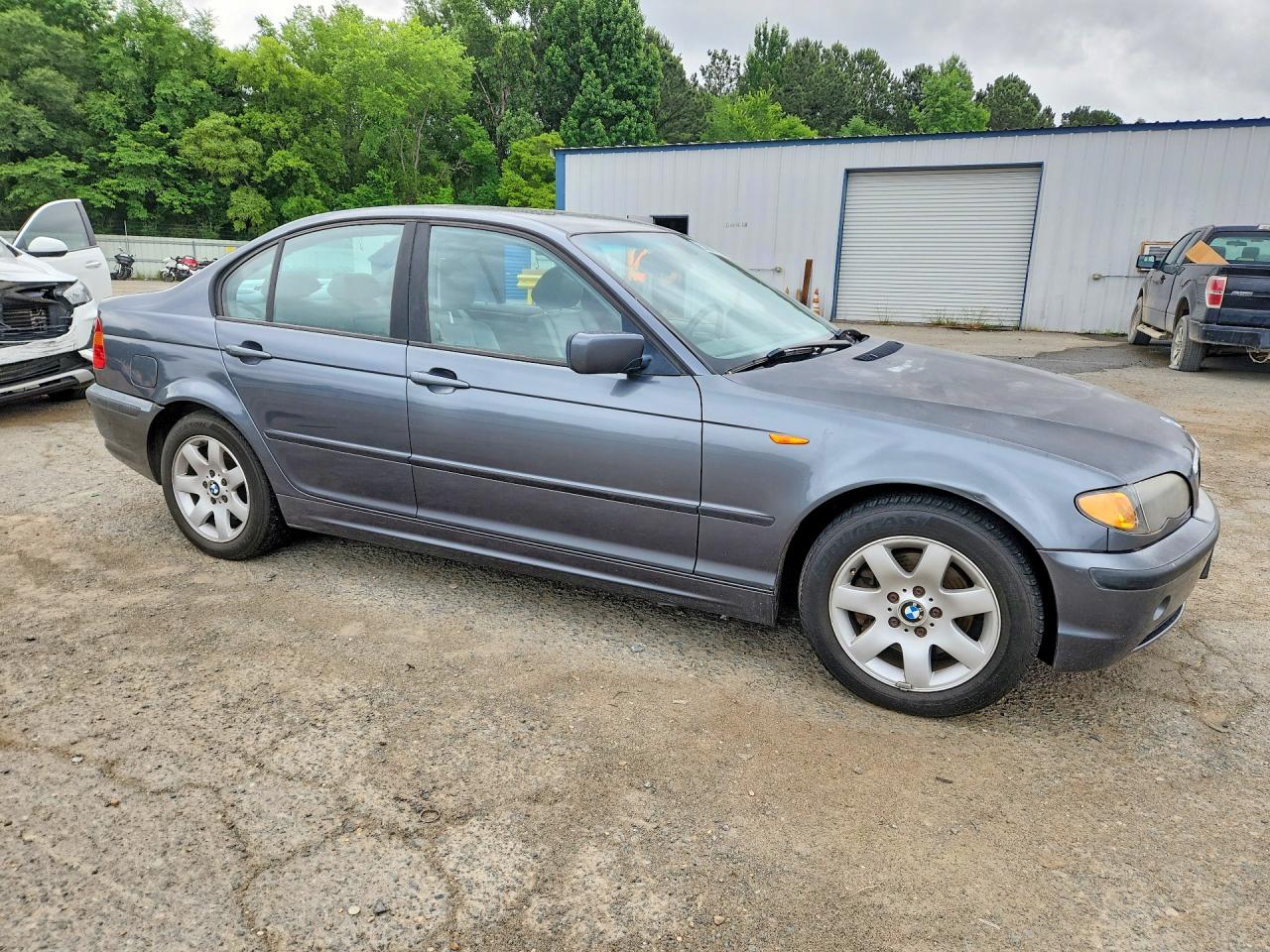2003 Bmw 325 Xi Gray vin: WBAEU33413PM56706