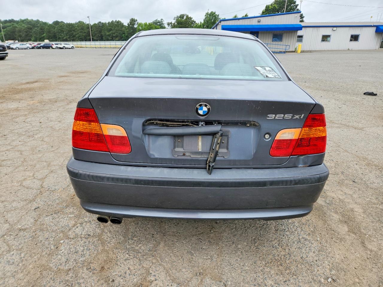 2003 Bmw 325 Xi Gray vin: WBAEU33413PM56706