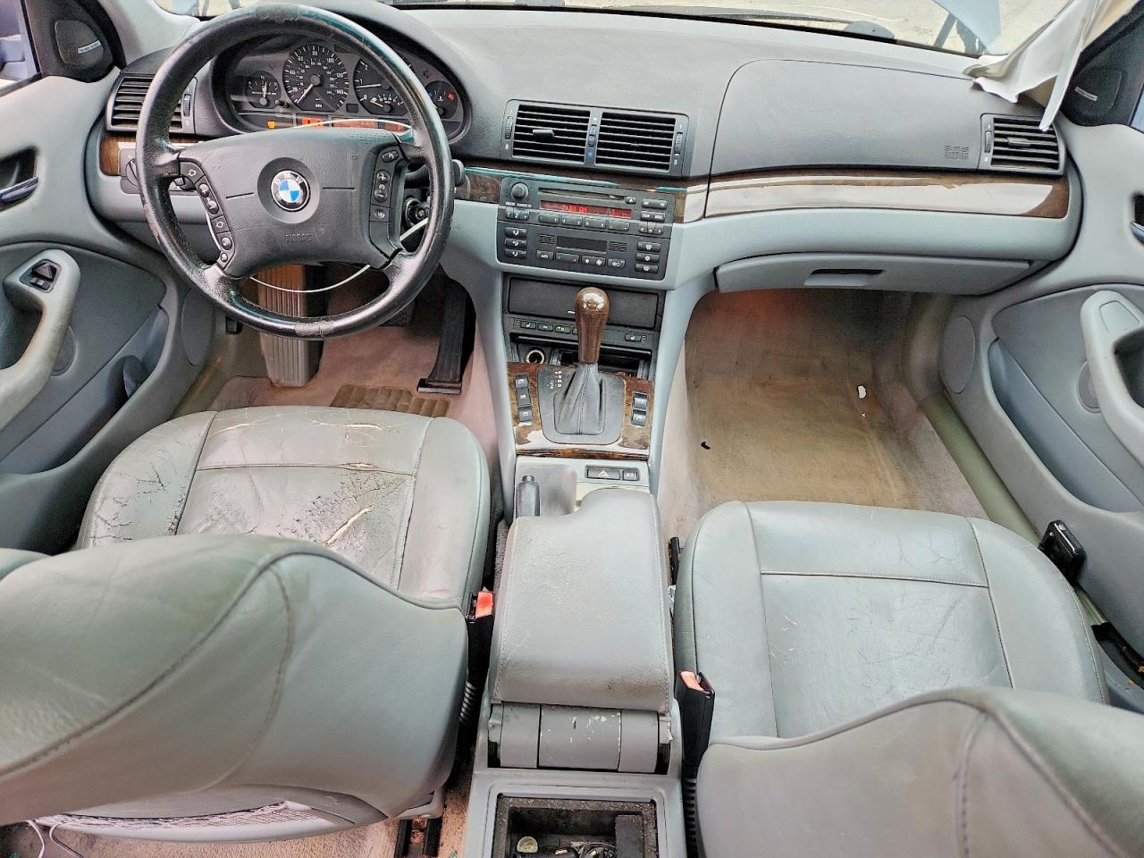 2003 Bmw 325 Xi Gray vin: WBAEU33413PM56706