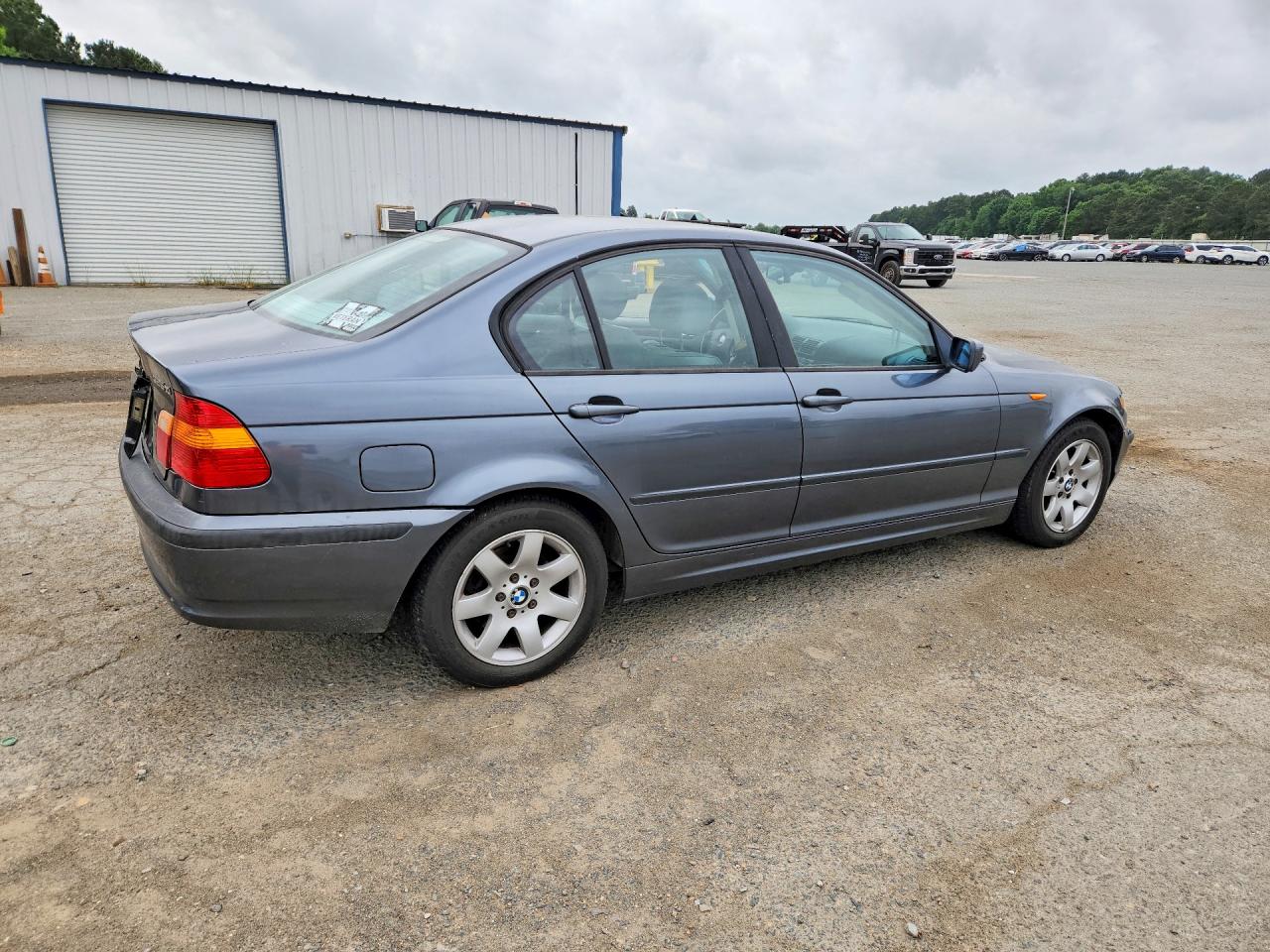 2003 Bmw 325 Xi Gray vin: WBAEU33413PM56706