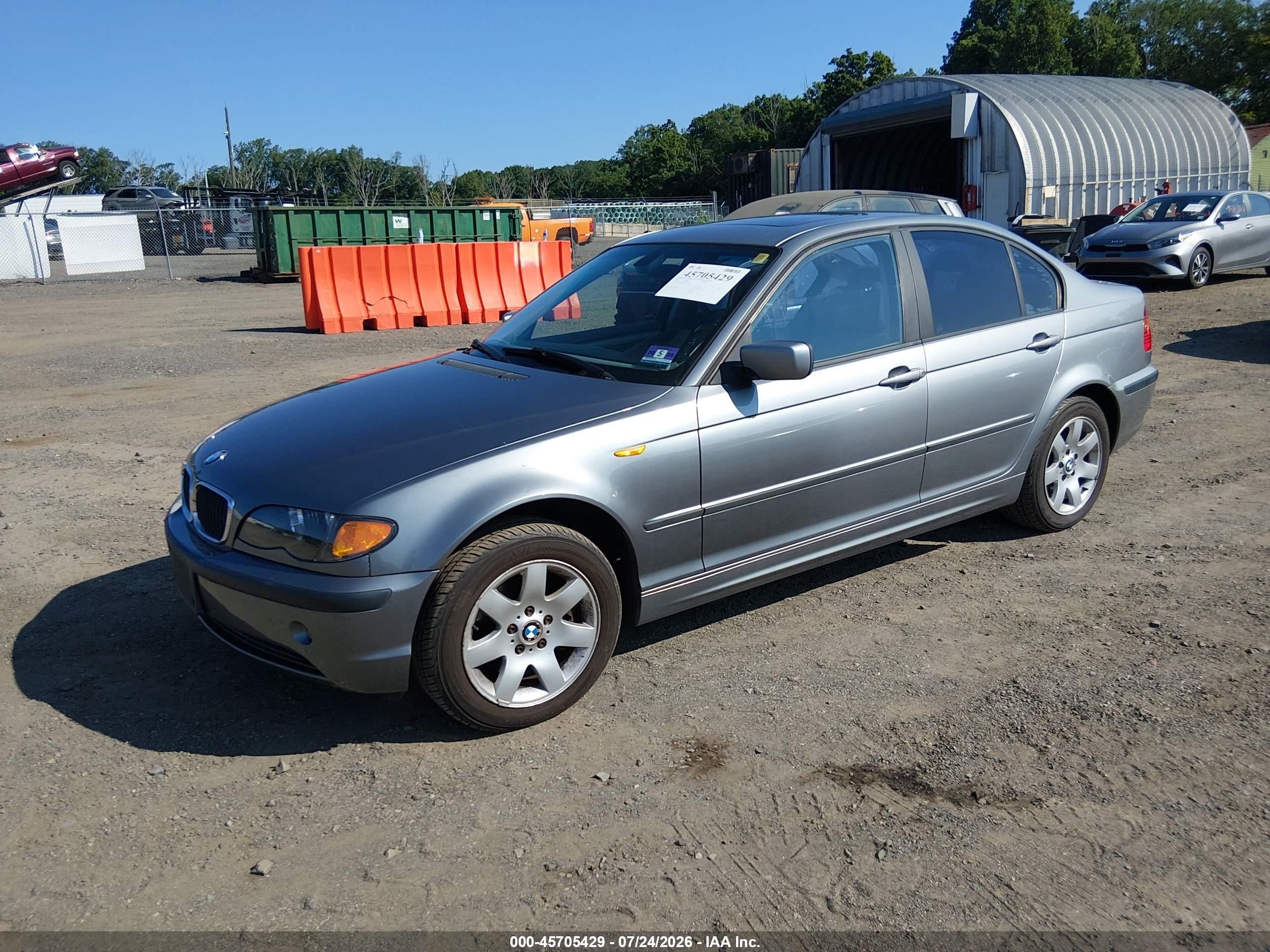 2004 Bmw 325xi   Silver vin: WBAEU33414PR11569